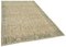 Vintage Turkish Beige Area Rug, Image 1