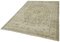 Tapis Beige Vintage, Turquie 3