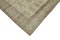 Tapis Beige Vintage, Turquie 3