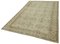 Tapis Beige Vintage, Turquie 3