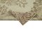 Tapis Beige Vintage, Turquie 6