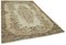 Vintage Turkish Beige Area Rug, Image 1