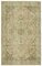 Vintage Turkish Beige Area Rug, Image 1