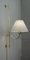 Lampade da parete Mid-Century regolabili in ottone, Svezia, anni '50, Immagine 11