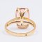 18 Karat Gelbgold Ring mit Orange Topas, 1960er 4