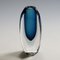 Vase with Blue and Grey Layers by Vicke Lindstrand for Kosta, 1950s 3