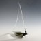Glasskulptur eines Segelboots von Livio Seguso, 1970er 3