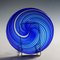 Large Filigree Glass Plate by Tarmo Maaronen for Bianco Blu 3