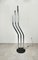 Lámpara de pie italiana ajustable de cromo de Reggiani, años 70, Imagen 8