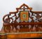 19th Century Victorian Ormolu Mounted Walnut Open Bookcase, Image 6