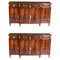 Vintage Flame Mahogany Sideboards by William Tillman, Set of 2, Image 1