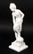 Vintage Composite Marble Sculpture Classical Maiden 4