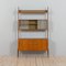 Scandinavian Free Standing Ergo Wall Unit With Sideboard & Glass Cabinet, Norway, 1960s 6