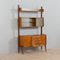 Scandinavian Free Standing Ergo Wall Unit With Sideboard & Glass Cabinet, Norway, 1960s 8