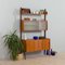 Scandinavian Free Standing Ergo Wall Unit With Sideboard & Glass Cabinet, Norway, 1960s 3