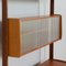 Scandinavian Free Standing Ergo Wall Unit With Sideboard & Glass Cabinet, Norway, 1960s 15