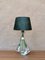 Vintage Table Lamp in Crystal Glass from Val Saint Lambert, 1950 1