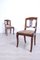 19th-Century Italian Walnut Chairs, Set of 2 7