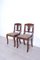 19th-Century Italian Walnut Chairs, Set of 2 6