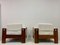 Italian Lounge Chairs in Corduroy, 1960s, Set of 2, Image 4