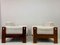 Italian Lounge Chairs in Corduroy, 1960s, Set of 2, Image 6