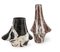 Hohe italienische Marmo Unnatural Collection Vase von VGnewtrend 3