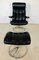 Vintage Norwegian Ekornes Stressless Lounge Chair & Footstool in Black Leather, Set of 2, Image 1