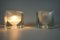 Bedside Lamps in Glass from Putzer, 1970s, Set of 2 5