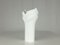 Jarrón de cerámica blanca de Tapio Wirkkala para Rosenthal, años 60, Imagen 2