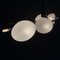 Mid-Century Deckenlampen aus Messing & Glas von Arlus 8