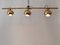 Mid-Century German 3 Flamed Ceiling Lamp or Spots by Sische, 1960s, Image 9