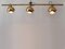 Mid-Century German 3 Flamed Ceiling Lamp or Spots by Sische, 1960s, Image 11