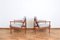Mid-Century Danish Teak Lounge Chairs, 1960s, Set of 2 3