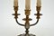 French Brass & Tole Table Lamp, 1930s, Image 7