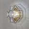 Large Mid-Century German Octagonal Flush Mount or Ceiling Lamp from Limburg, Germany, 1960s, Image 8