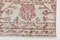 Vintage Farmhouse Runner Rug with Red Floral 9