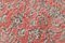 Vintage Farmhouse Runner Rug with Red Floral, Image 6