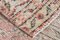 Vintage Farmhouse Runner Rug with Red Floral 14