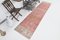 Vintage Farmhouse Runner Rug with Red Floral 3