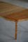Danish Modern Round Dining Table in Solid Oak with Two Extensions, 1960s, Image 6