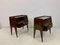 Italian Bedside Tables in Rosewood, 1960s, Set of 2, Image 9