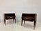 Italian Bedside Tables in Rosewood, 1960s, Set of 2, Image 3