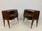 Italian Bedside Tables in Rosewood, 1960s, Set of 2 5