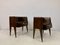Italian Bedside Tables in Rosewood, 1960s, Set of 2 2
