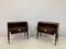 Italian Bedside Tables in Rosewood, 1960s, Set of 2, Image 10