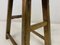 Tabouret Rustique Antique en Orme 5