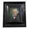 George Sephton, Portrait of Sir Samuel Wilks, Enamel on Copper, Framed 1