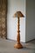 Mid-Century Scandinavian Sculptural Floor Lamp in Solid Pine, 1970s, Image 1