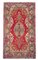 Türkischer Vintage Teppich in Rot 1