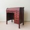 Industrial Portuguese Oak Wood Tambour Door Desk, 1940s, Image 1